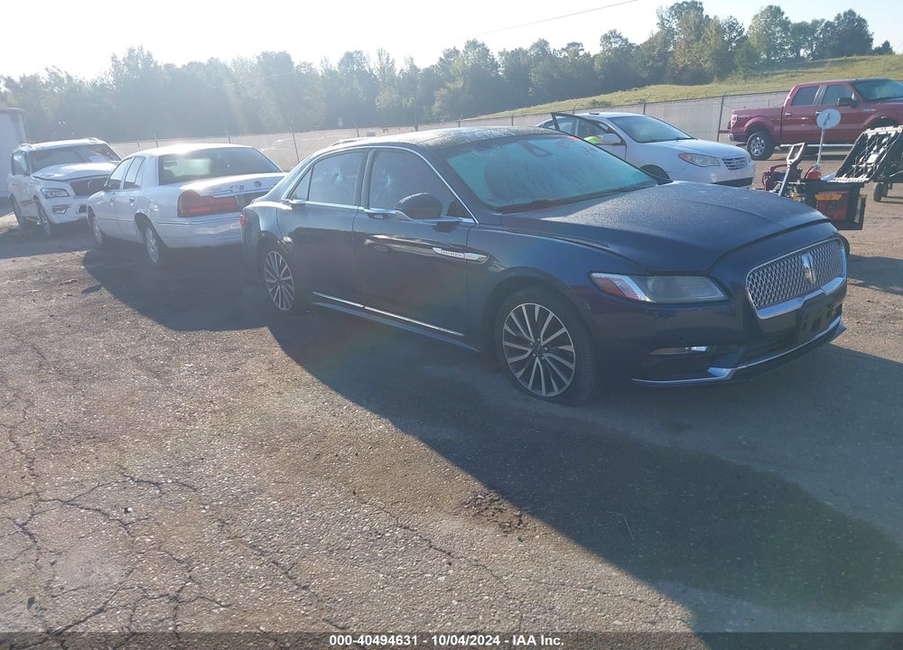 2017 LINCOLN CONTINENTAL SELECT VIN: 1LN6L9TK3H5600900