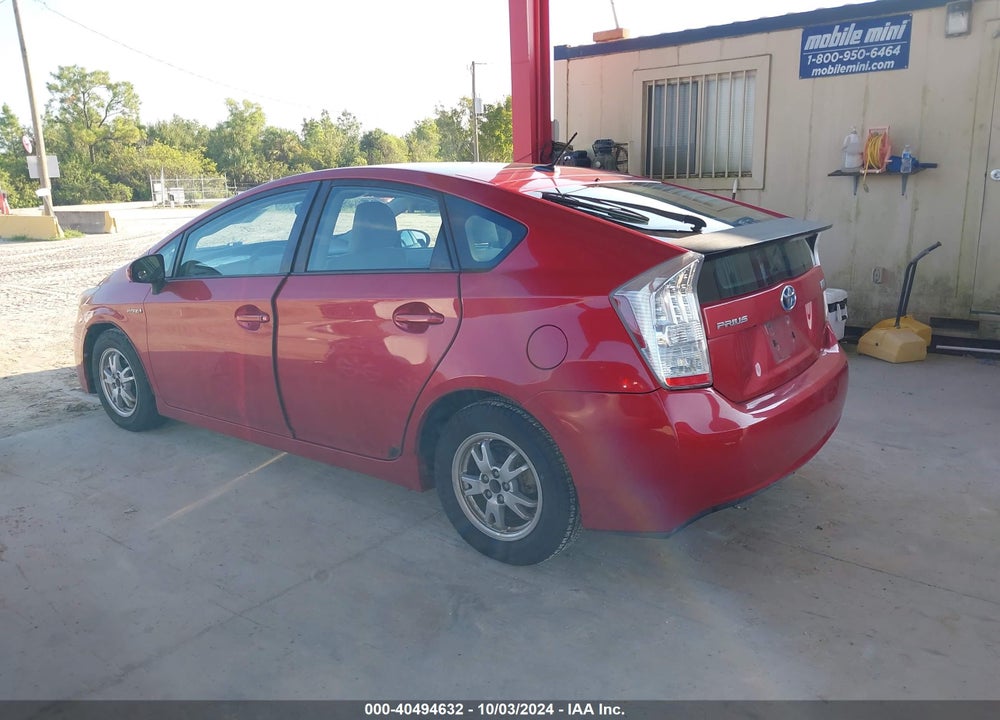 2010 TOYOTA PRIUS III VIN: JTDKN3DU4A0240100