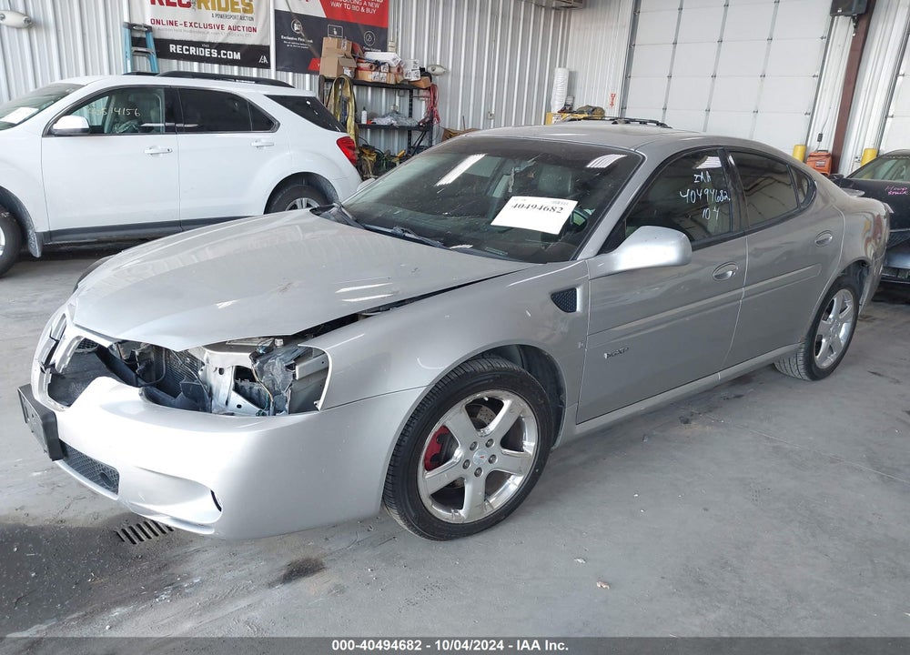 2008 PONTIAC GRAND PRIX GXP VIN: 2G2WC55C881112129