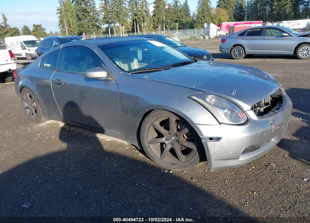 2005 INFINITI G35 VIN: JNKCV54E75M425134