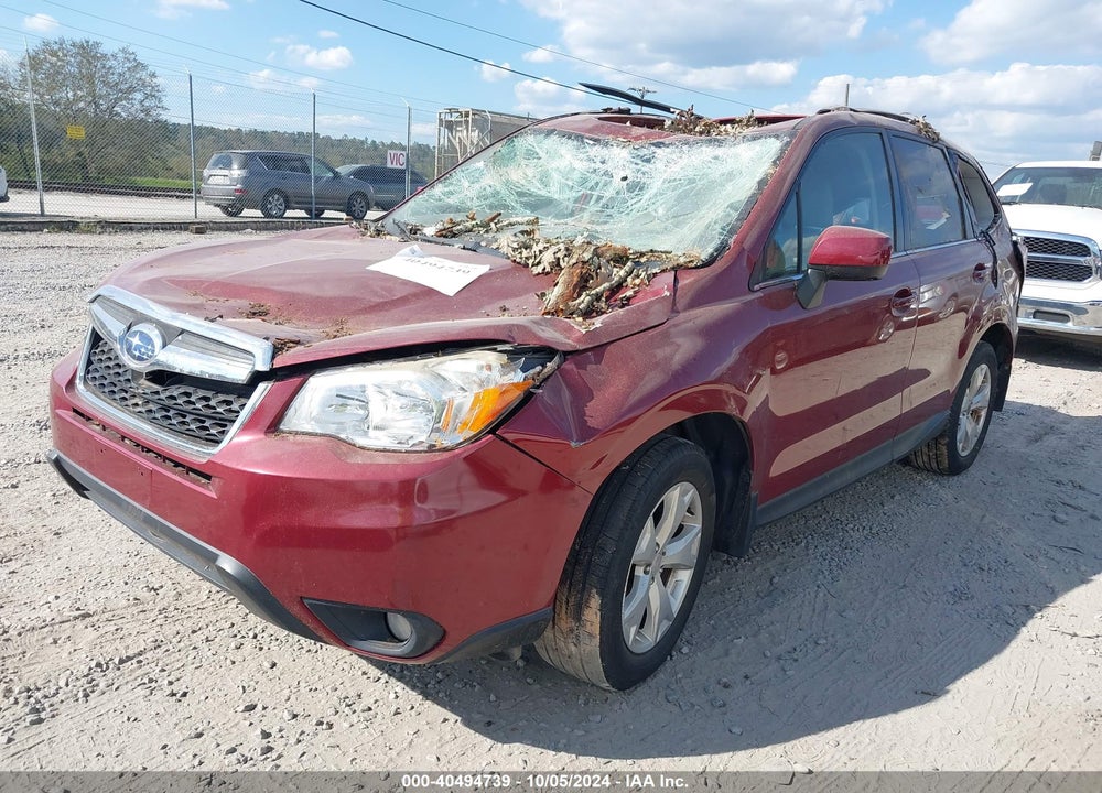 2015 SUBARU FORESTER 2.5I LIMITED VIN: JF2SJAHC9FH591273