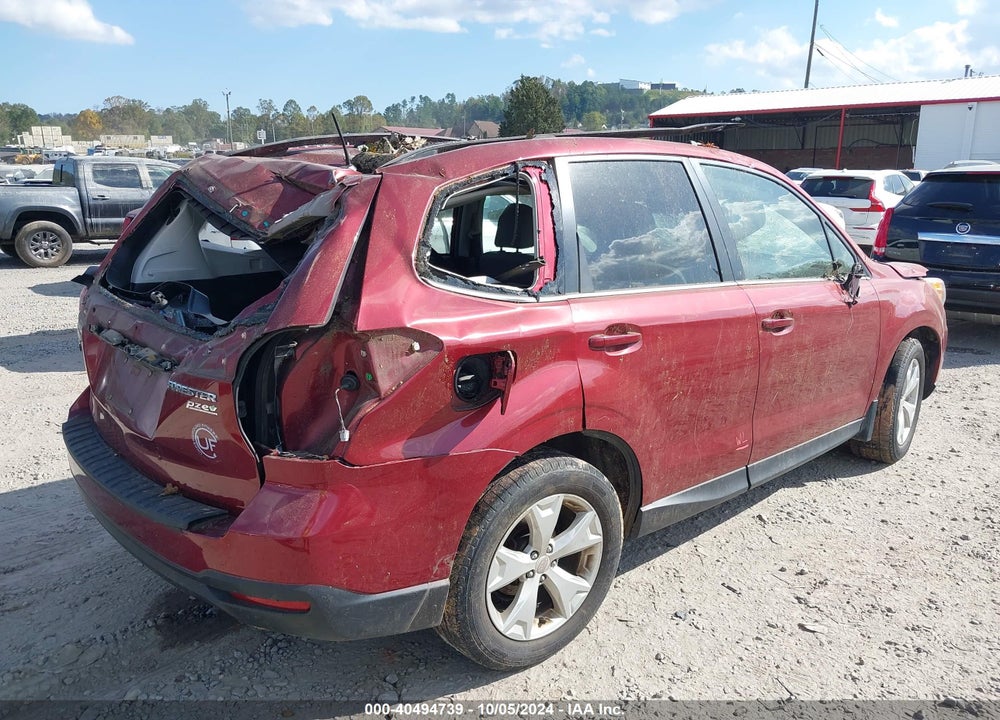 2015 SUBARU FORESTER 2.5I LIMITED VIN: JF2SJAHC9FH591273