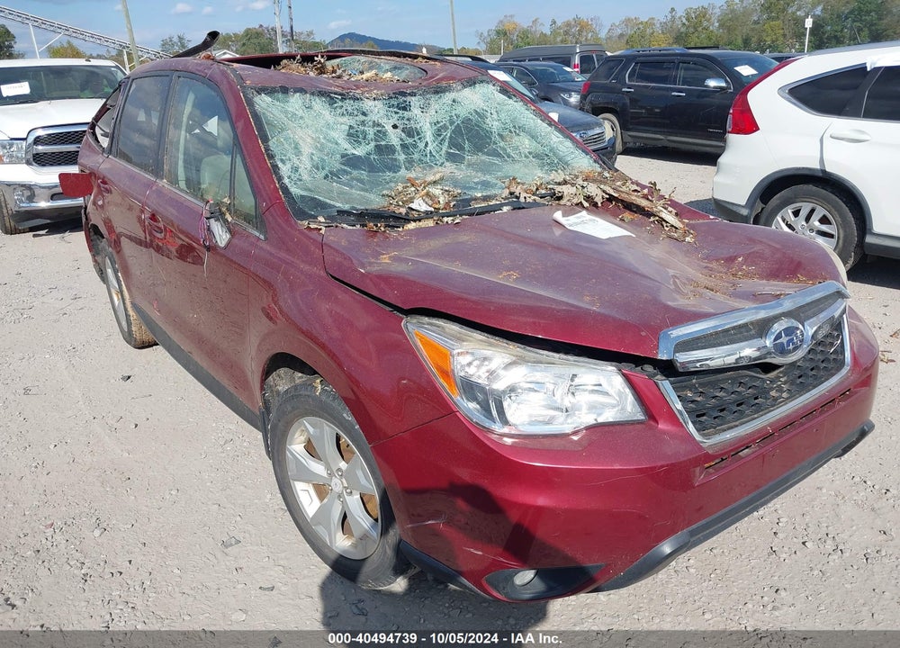2015 SUBARU FORESTER 2.5I LIMITED VIN: JF2SJAHC9FH591273