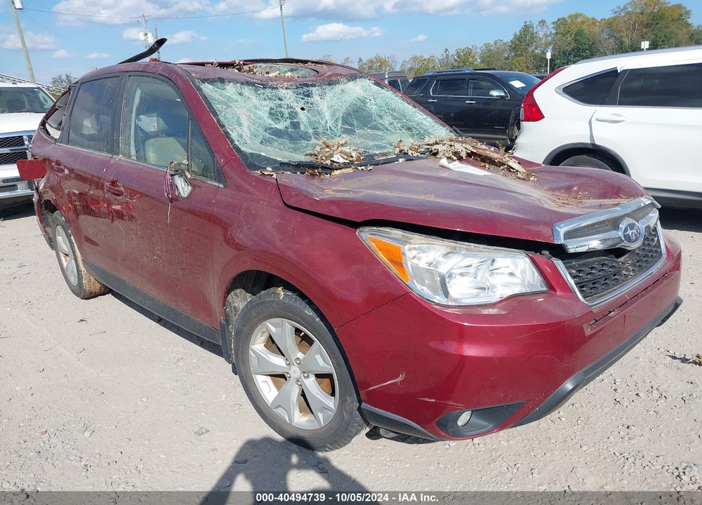 2015 SUBARU FORESTER 2.5I LIMITED VIN: JF2SJAHC9FH591273