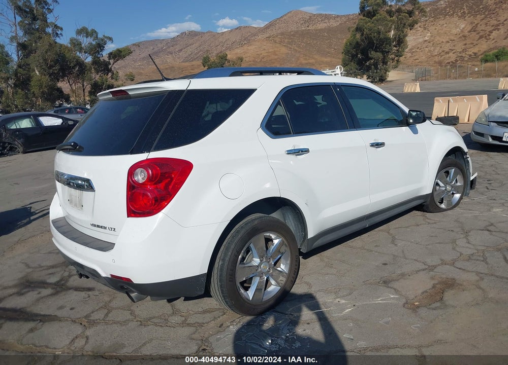 2013 CHEVROLET EQUINOX LTZ VIN: 2GNFLGE38D6391027