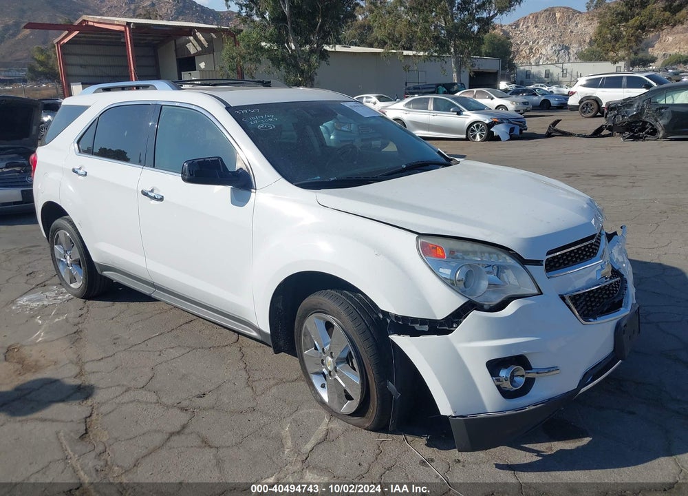 2013 CHEVROLET EQUINOX LTZ VIN: 2GNFLGE38D6391027