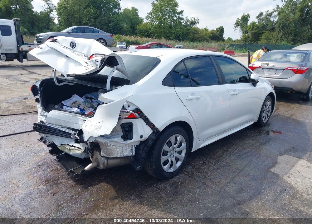 2021 TOYOTA COROLLA LE VIN: 5YFEPMAE5MP228283