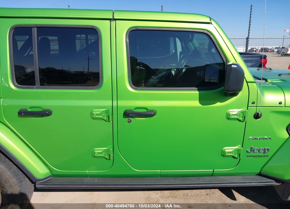 2019 JEEP WRANGLER UNLIMITED SAHARA 4X4 VIN: 1C4HJXEG7KW533705