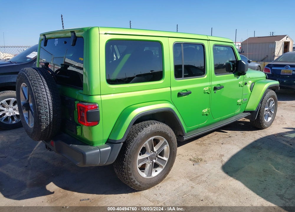 2019 JEEP WRANGLER UNLIMITED SAHARA 4X4 VIN: 1C4HJXEG7KW533705