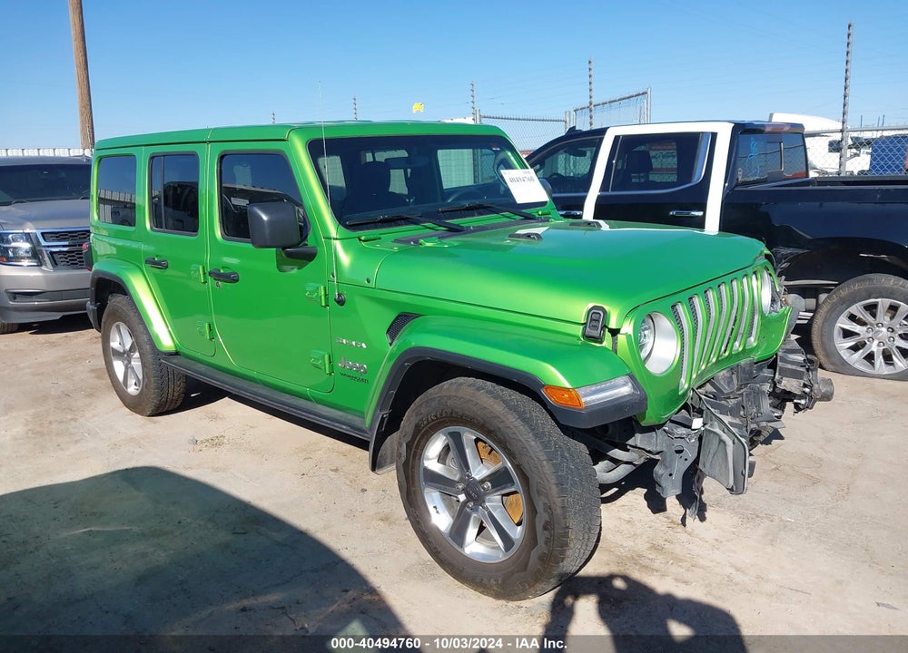 2019 JEEP WRANGLER UNLIMITED SAHARA 4X4 VIN: 1C4HJXEG7KW533705