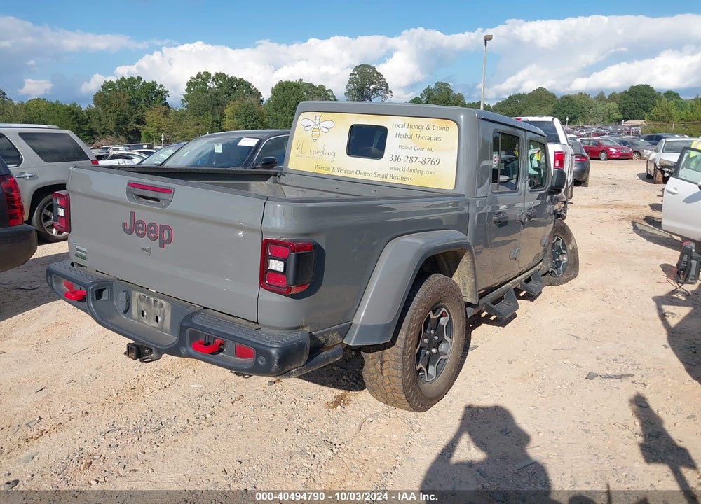 2021 JEEP GLADIATOR RUBICON 4X4 VIN: 1C6JJTBM8ML611134