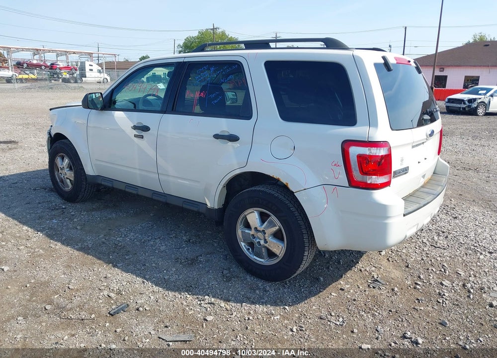 2012 FORD ESCAPE XLT VIN: 1FMCU9D77CKC48358