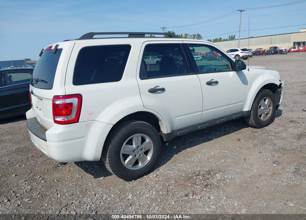 2012 FORD ESCAPE XLT VIN: 1FMCU9D77CKC48358