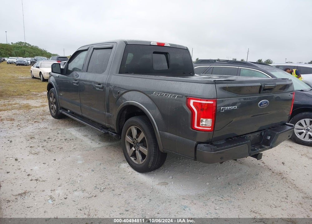 2016 FORD F-150 XLT VIN: 1FTEW1CG8GFC55019