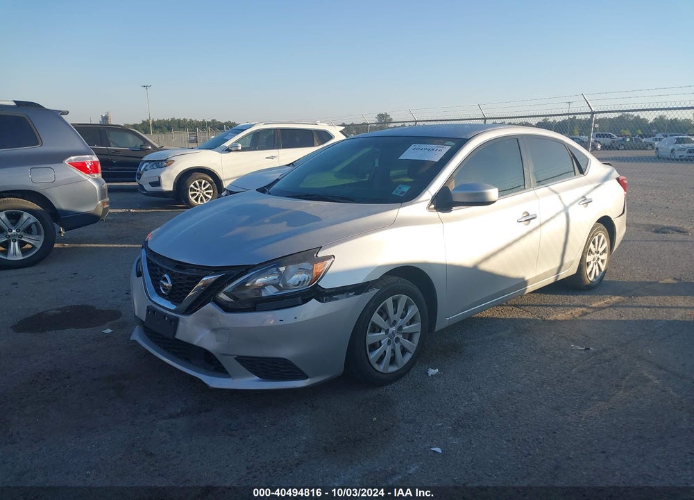 2018 NISSAN SENTRA S VIN: 3N1AB7AP3JY325707