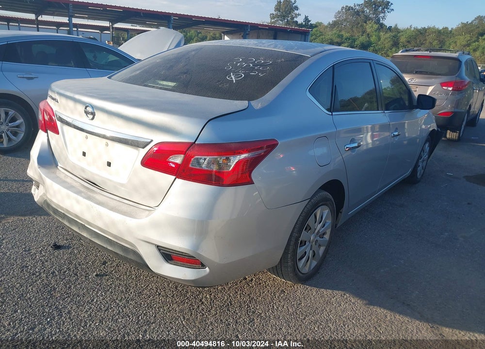 2018 NISSAN SENTRA S VIN: 3N1AB7AP3JY325707