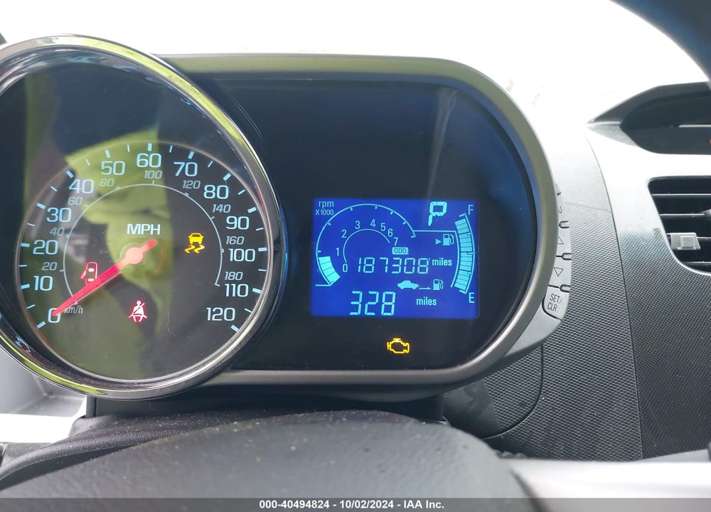 2015 CHEVROLET SPARK LS CVT VIN: KL8CB6S98FC708504