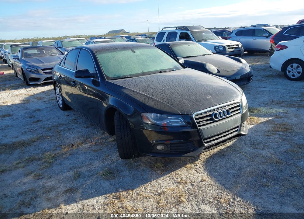 2010 AUDI A4 2.0T PREMIUM VIN: WAUFFAFL2AN003676