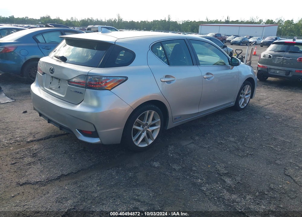 2015 LEXUS CT 200H VIN: JTHKD5BHXF2241539