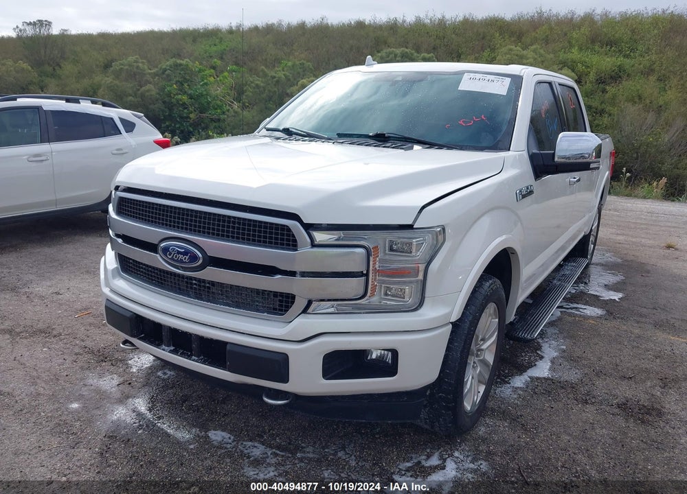 2019 FORD F-150 PLATINUM VIN: 1FTEW1E44KFB77057