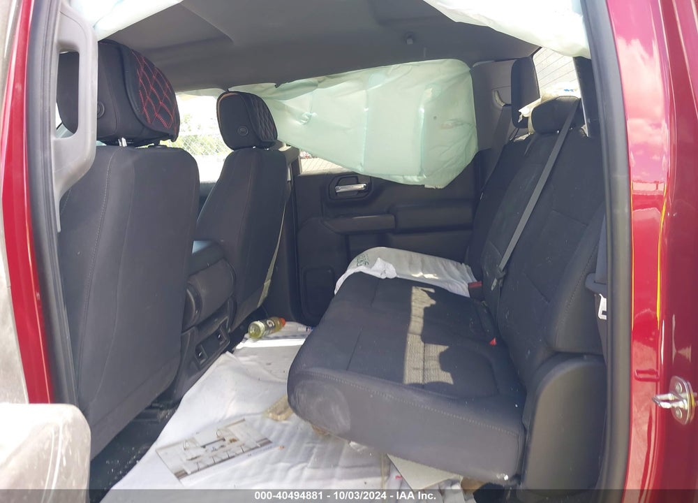 2021 CHEVROLET SILVERADO 1500 2WD SHORT BED CUSTOM VIN: 3GCPWBEK1MG411881