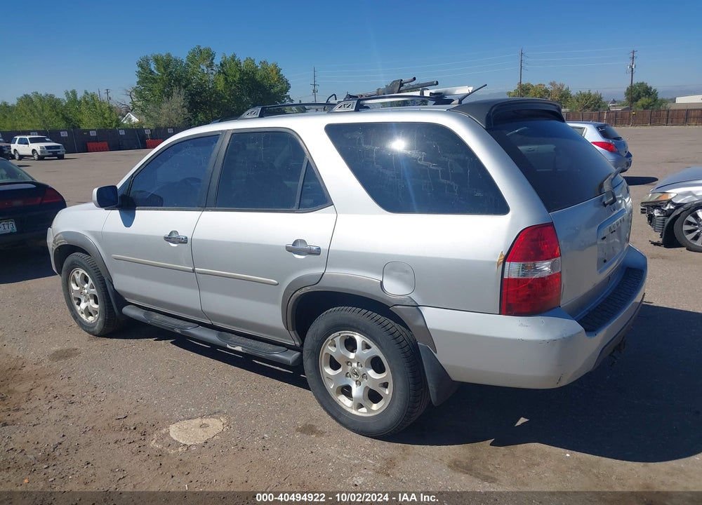 2002 ACURA MDX VIN: 2HNYD18632H522524