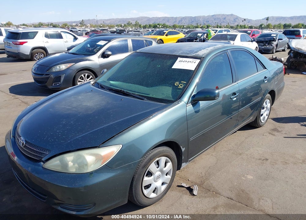 2004 TOYOTA CAMRY LE VIN: 4T1BE32K24U328413