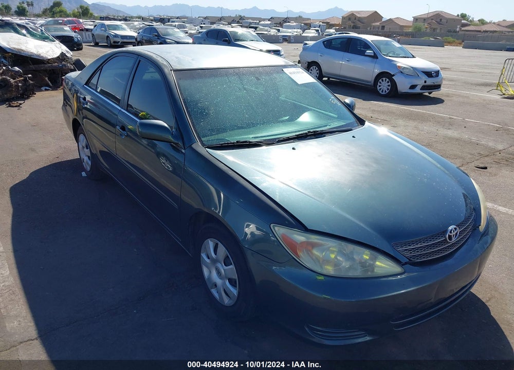 2004 TOYOTA CAMRY LE VIN: 4T1BE32K24U328413