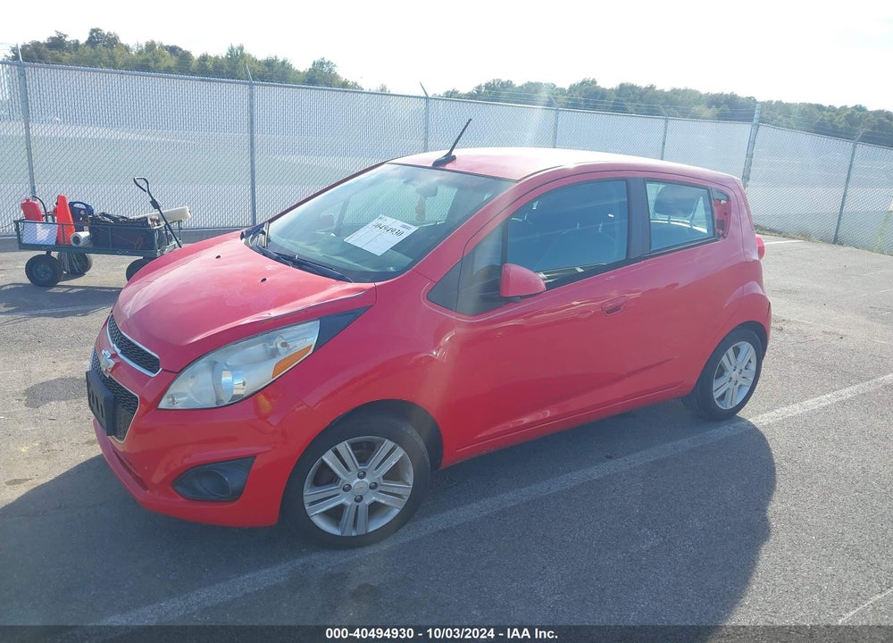 2013 CHEVROLET SPARK LS AUTO VIN: KL8CB6S97DC502877