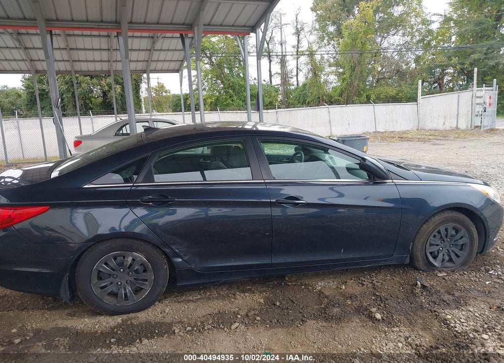 2013 HYUNDAI SONATA GLS VIN: 5NPEB4ACXDH565459