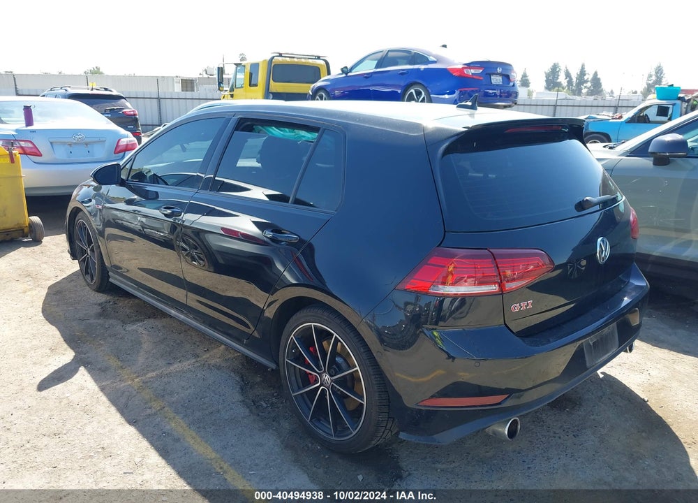 2021 VOLKSWAGEN GOLF GTI 2.0T AUTOBAHN/2.0T S/2.0T SE VIN: 3VW6T7AU7MM011685