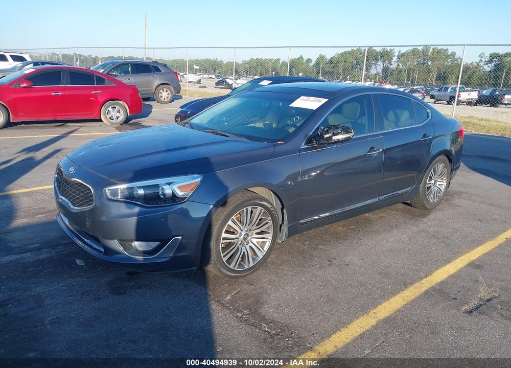 2014 KIA CADENZA PREMIUM VIN: KNALN4D77E5160042