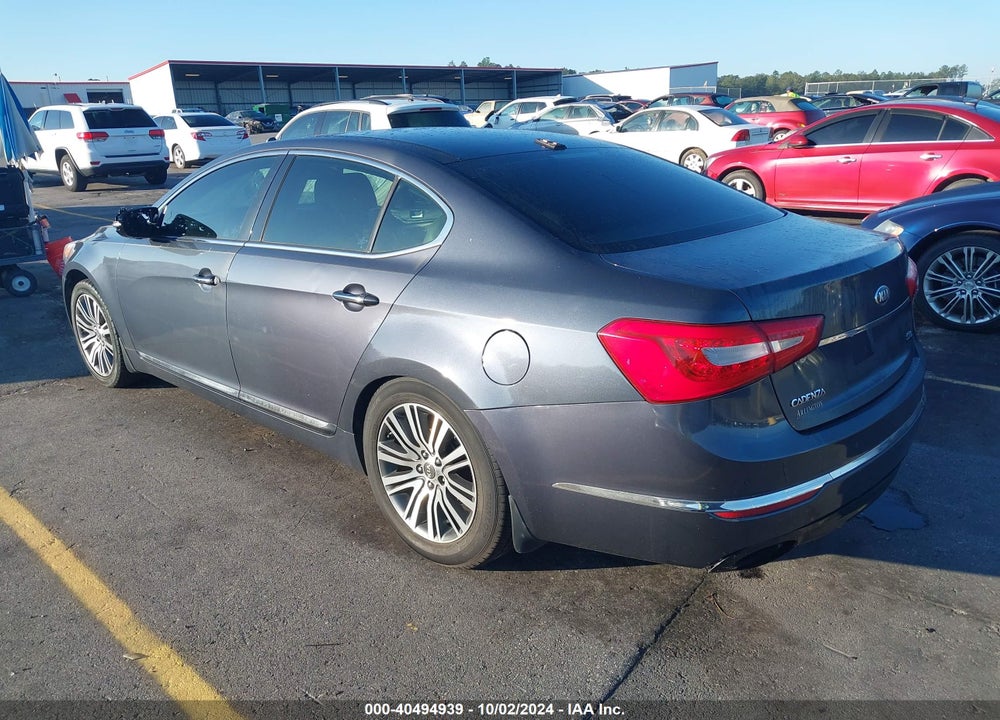 2014 KIA CADENZA PREMIUM VIN: KNALN4D77E5160042