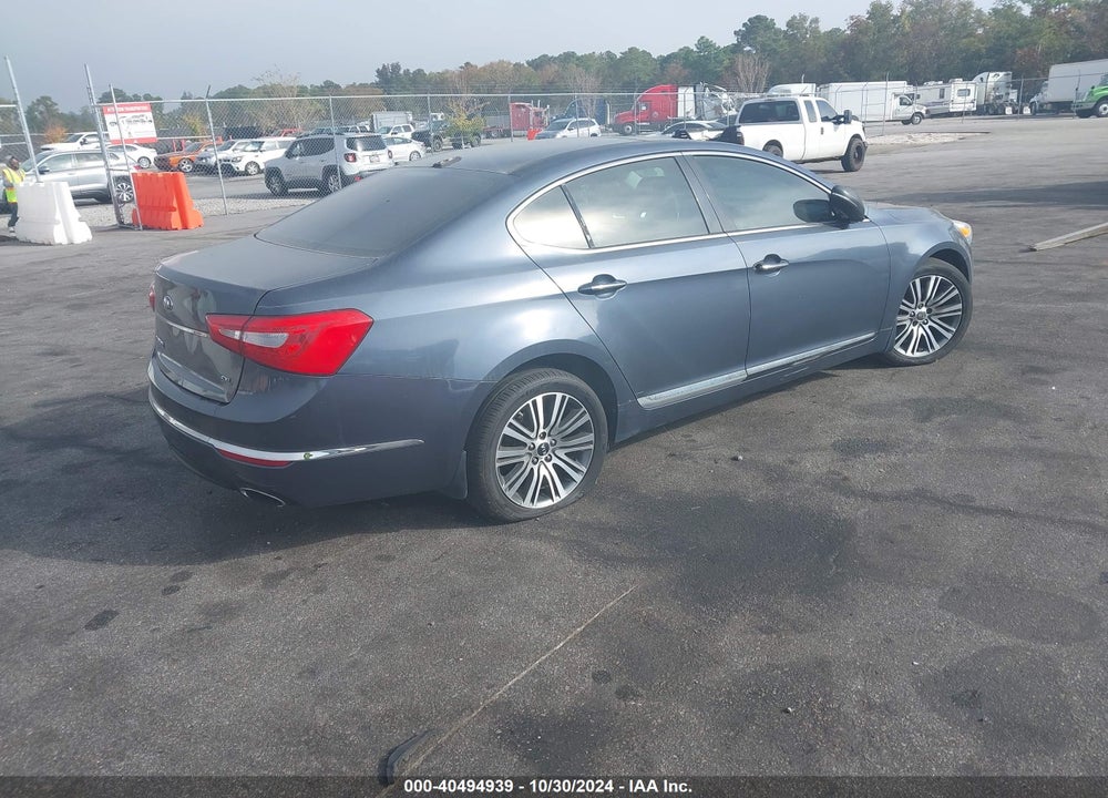 2014 KIA CADENZA PREMIUM VIN: KNALN4D77E5160042