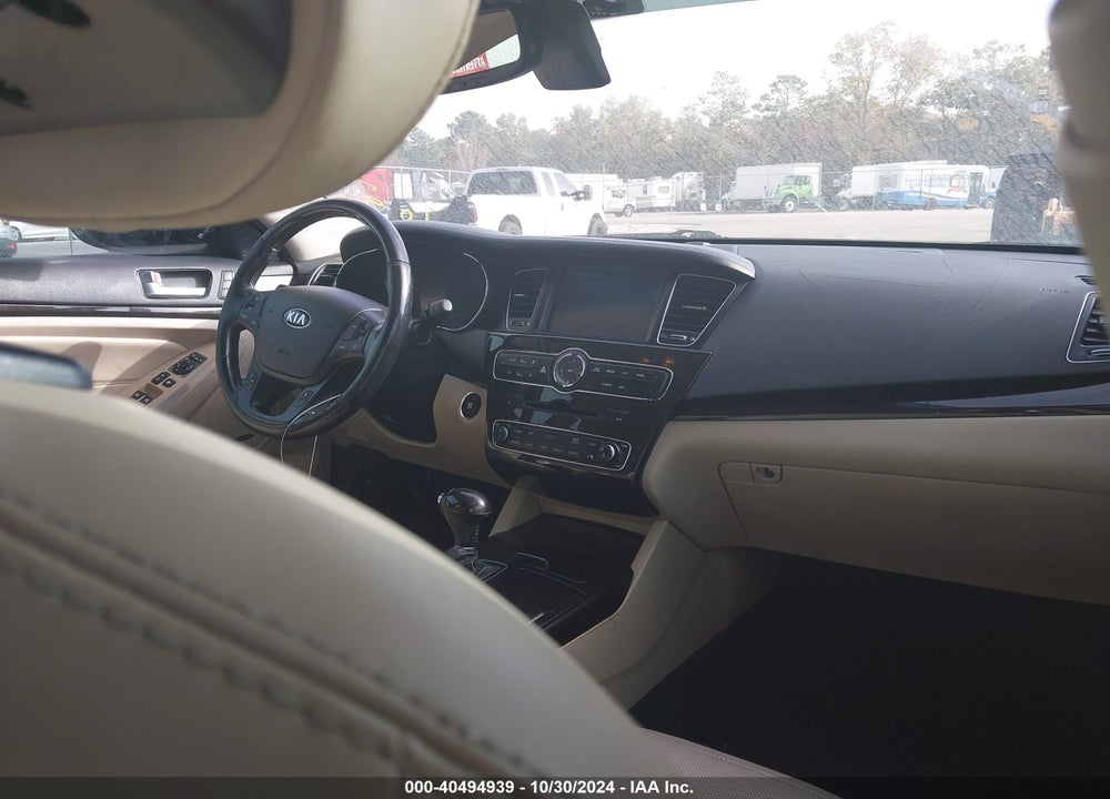 2014 KIA CADENZA PREMIUM VIN: KNALN4D77E5160042
