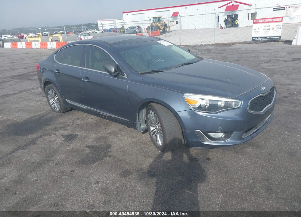 2014 KIA CADENZA PREMIUM VIN: KNALN4D77E5160042
