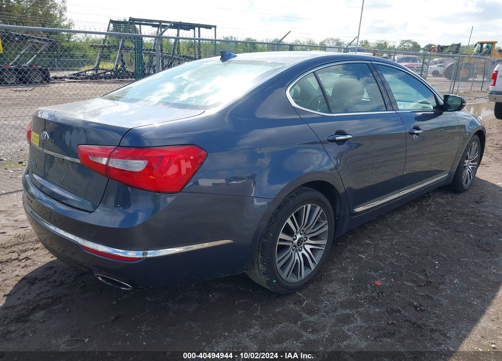 2014 KIA CADENZA PREMIUM VIN: KNALN4D79E5129908
