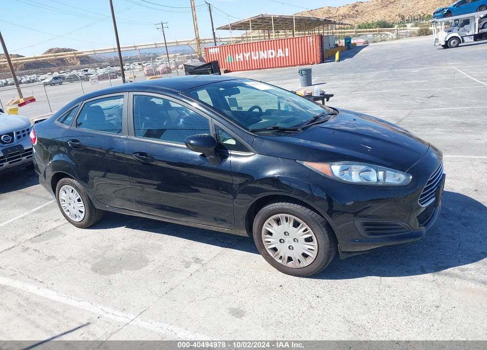 2017 FORD FIESTA S VIN: 3FADP4AJ8HM115066
