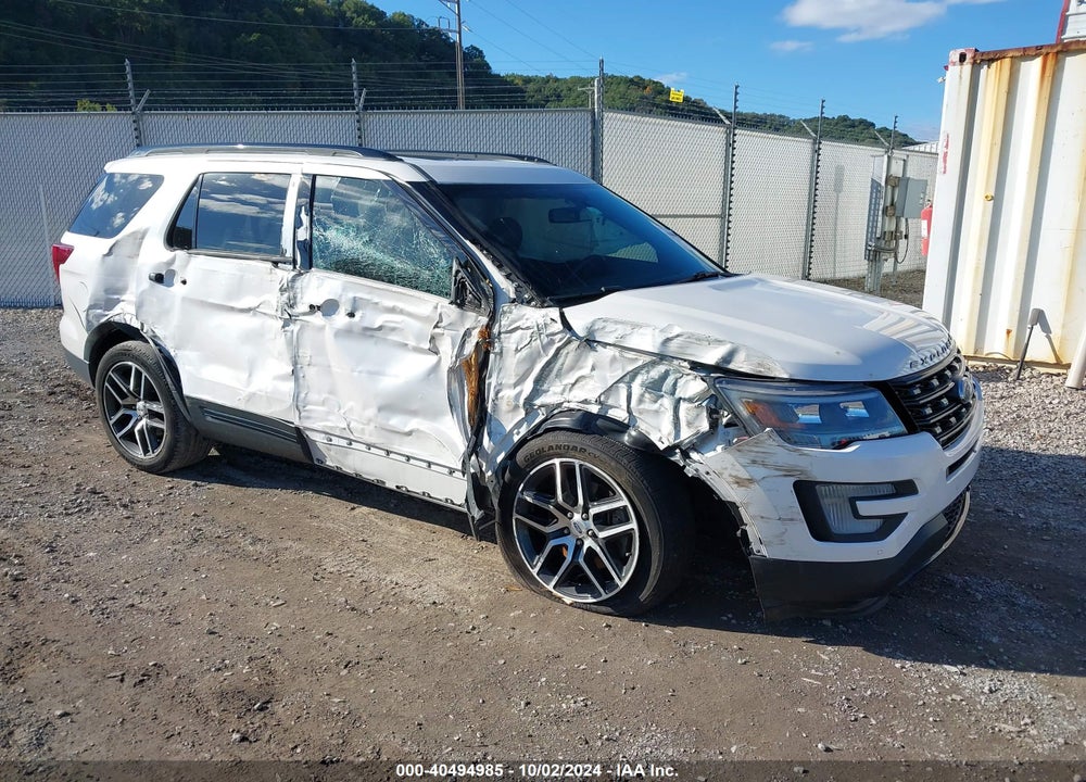 2017 FORD EXPLORER SPORT VIN: 1FM5K8GT8HGC31841