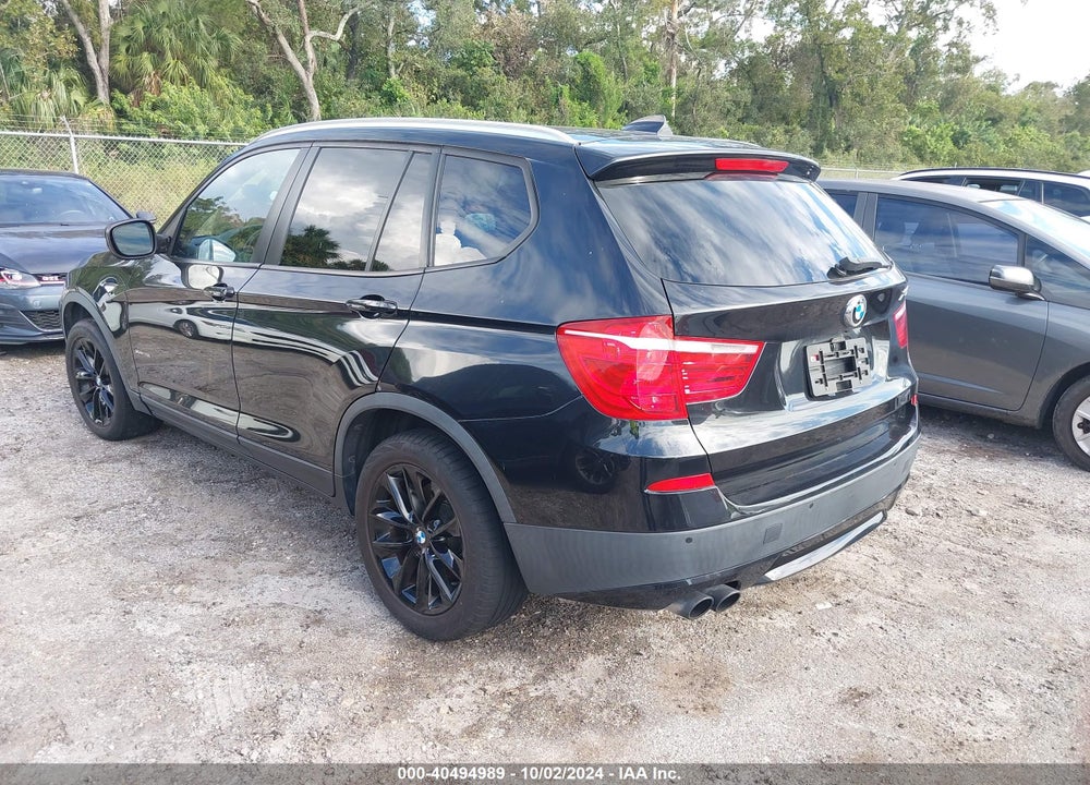 2013 BMW X3 XDRIVE28I VIN: 5UXWX9C5XD0A24685