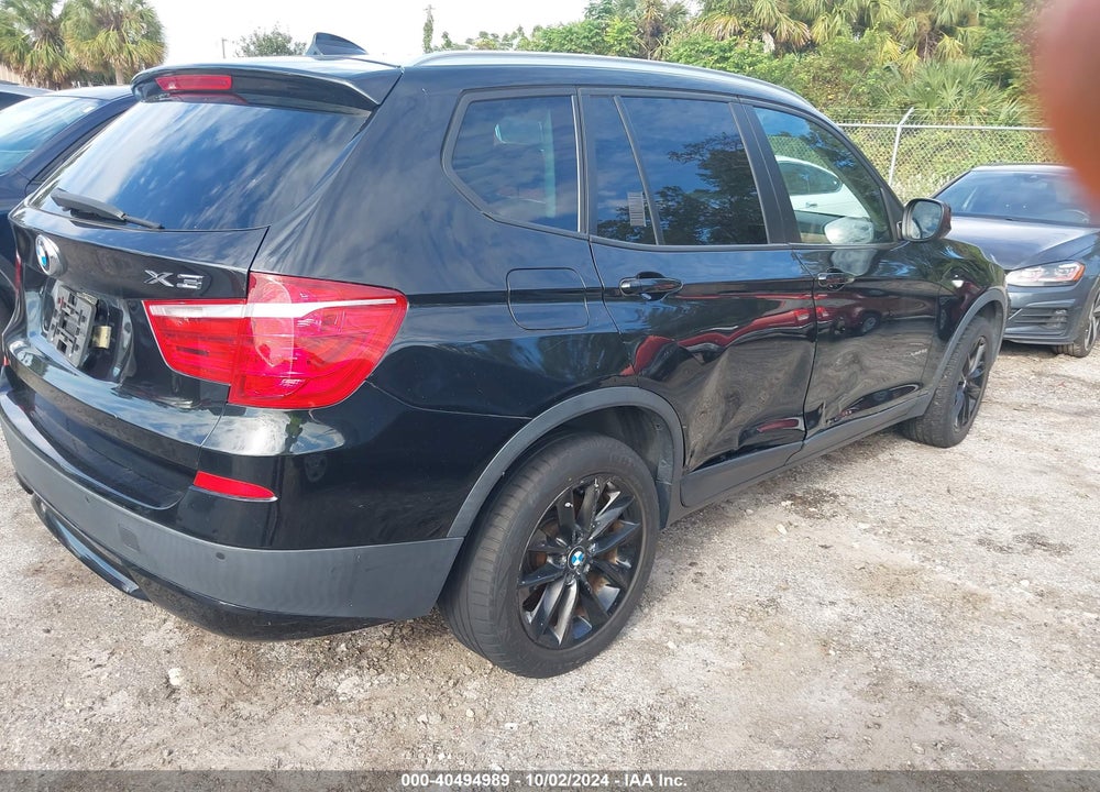 2013 BMW X3 XDRIVE28I VIN: 5UXWX9C5XD0A24685