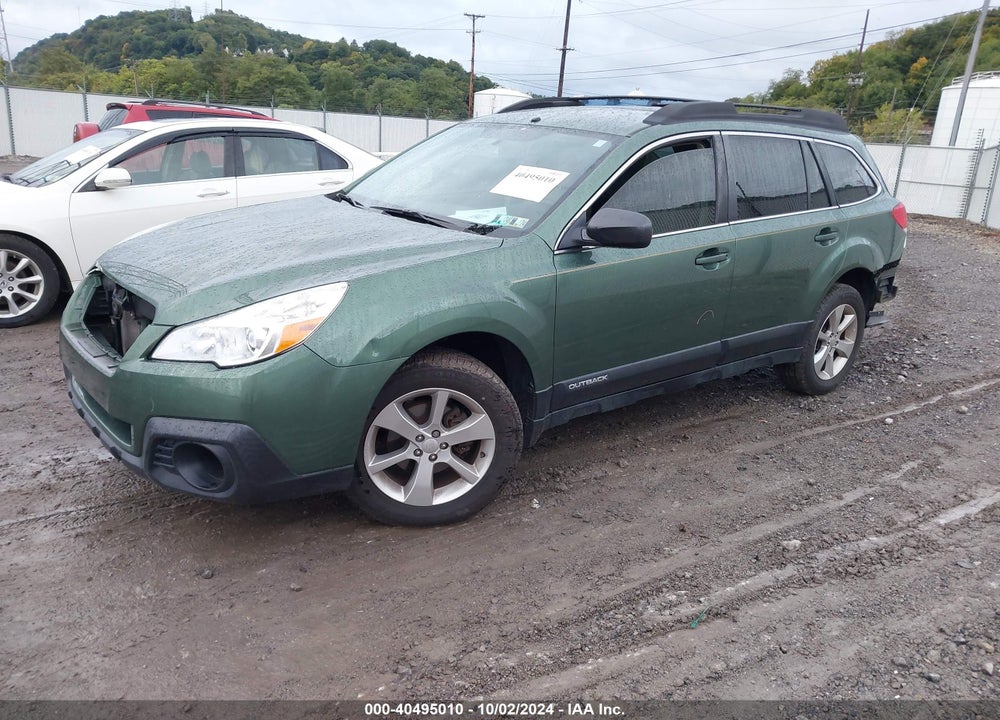 2014 SUBARU OUTBACK 2.5I VIN: 4S4BRBAC0E3287778