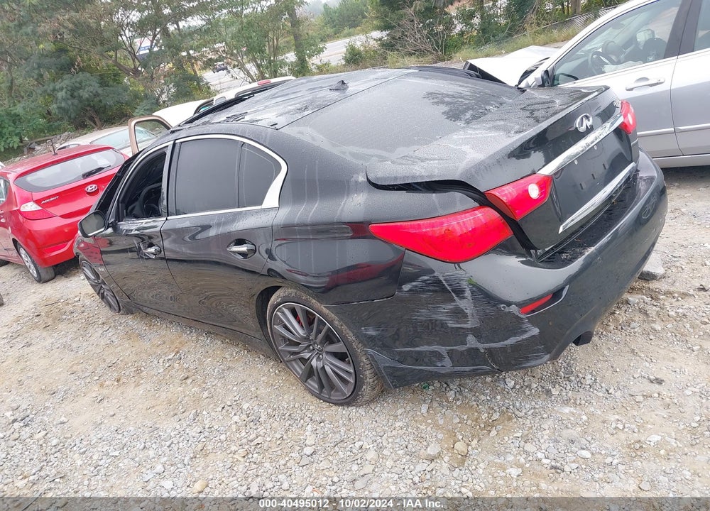 2017 INFINITI Q50 3.0T RED SPORT 400 VIN: JN1FV7AP7HM851297