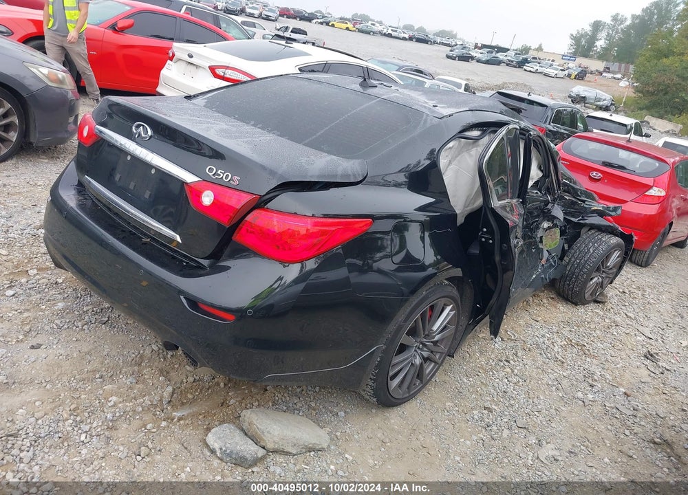2017 INFINITI Q50 3.0T RED SPORT 400 VIN: JN1FV7AP7HM851297