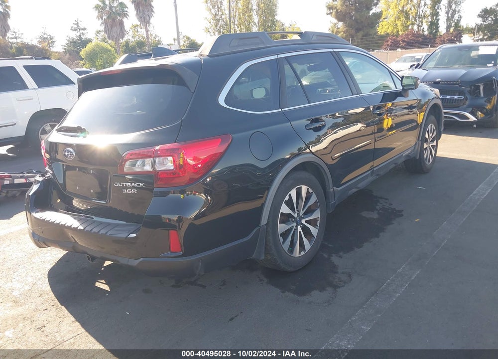 2016 SUBARU OUTBACK 3.6R LIMITED VIN: 4S4BSENCXG3350212