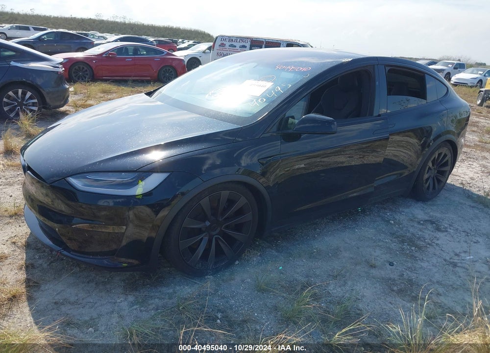 2023 TESLA MODEL X DUAL MOTOR ALL-WHEEL DRIVE/STANDARD RANGE VIN: 7SAXCDE55PF365435