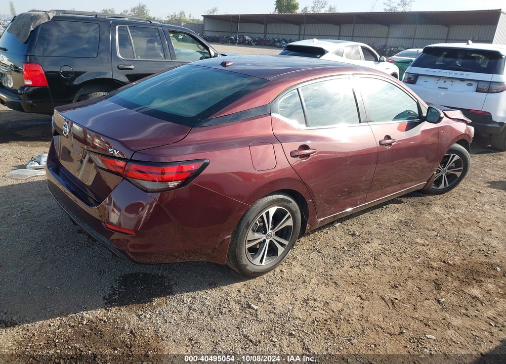 2021 NISSAN SENTRA SV XTRONIC CVT VIN: 3N1AB8CV2MY321010