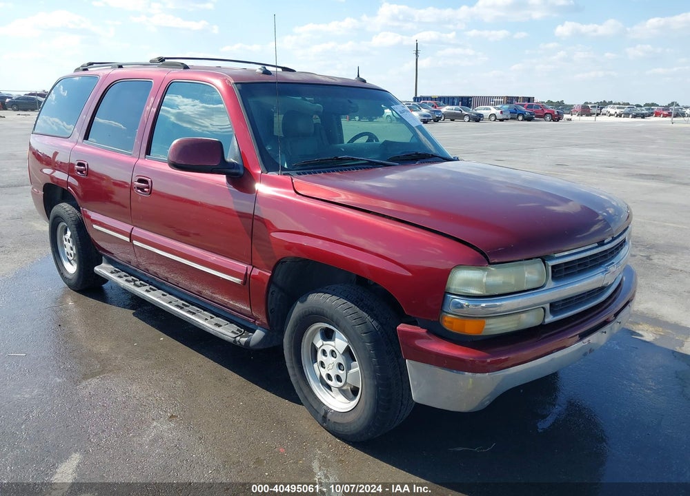 2003 CHEVROLET TAHOE LT VIN: 1GNEC13Z43R145708