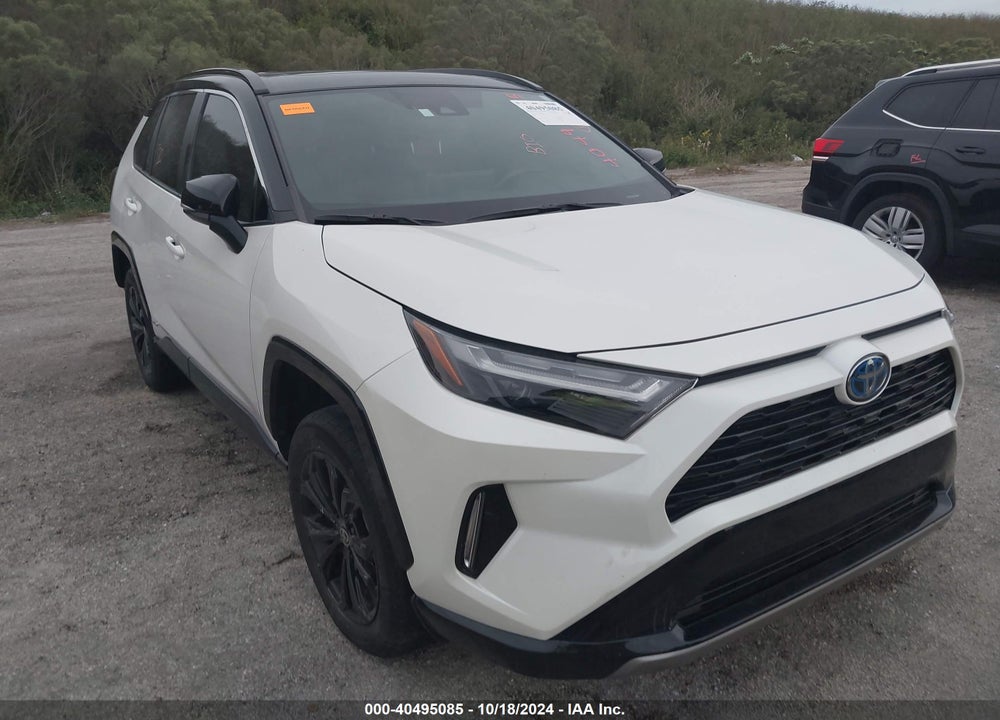 2022 TOYOTA RAV4 HYBRID XSE VIN: 2T3E6RFV5NW030481