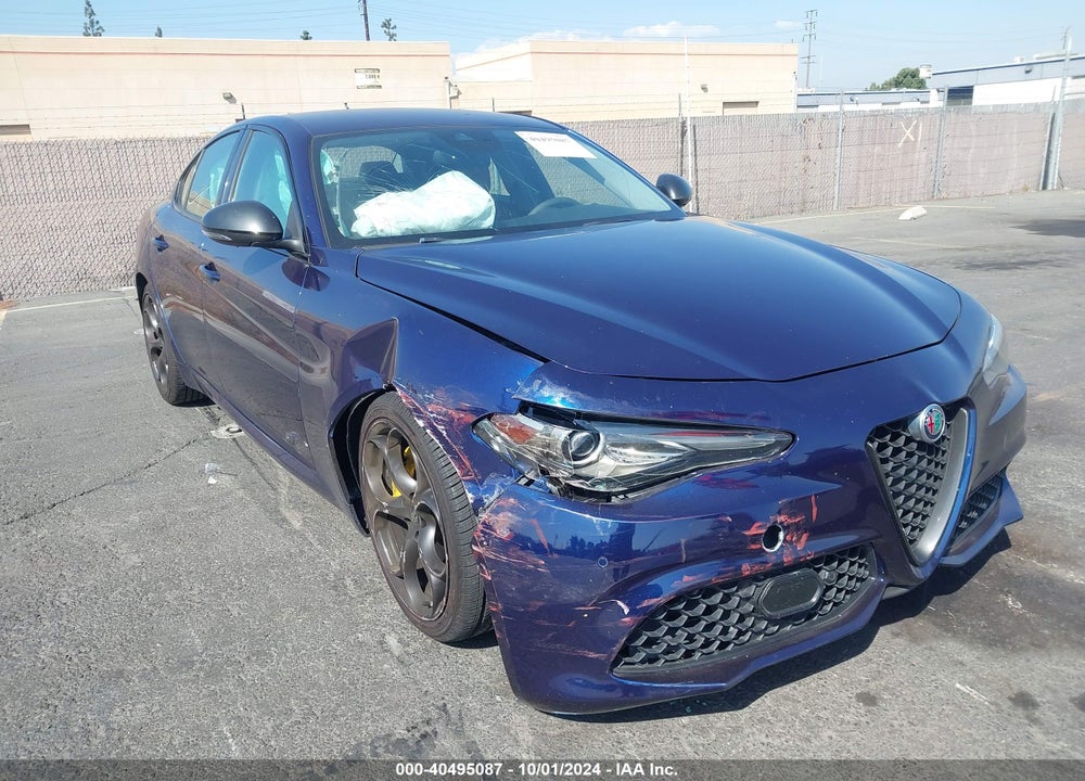 2019 ALFA ROMEO GIULIA TI SPORT RWD VIN: ZARFAMBN4K7600771